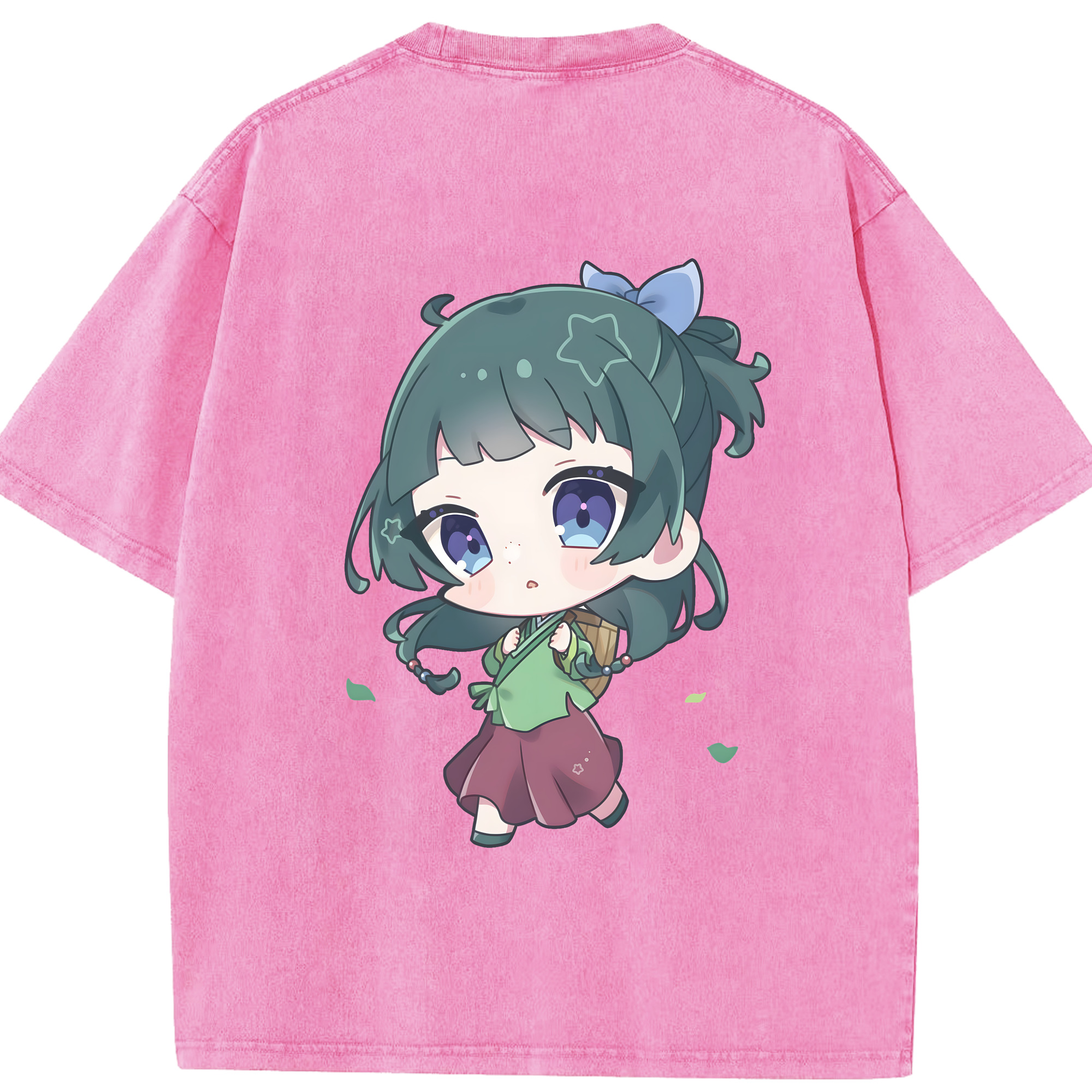 （画像用） 薬屋のひとりごと The Apothecary Diaries 綿100% ヴィンテージ風 半袖Tシャツ（背面プリント）